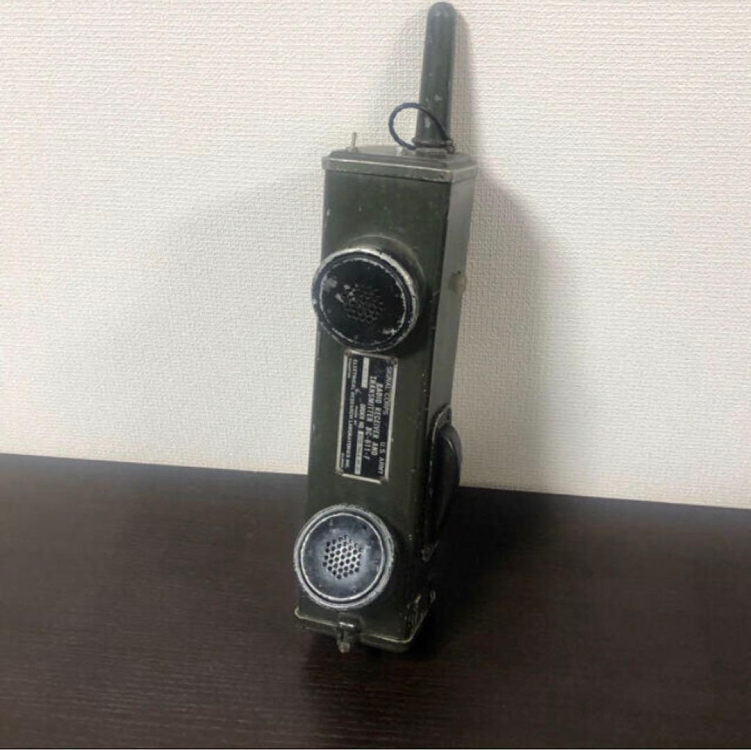 軍物 無線機 レシーバー アメリカ 動作未確認 ジャンク 本物