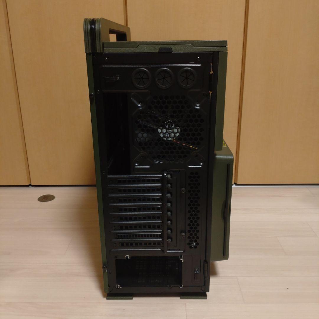Thermaltake PCケース オリーブグリーン