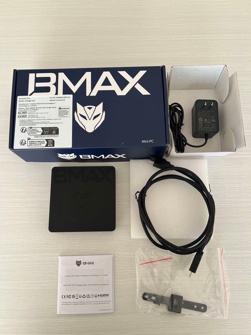 BMAX Mini PC B1Pro ブラック