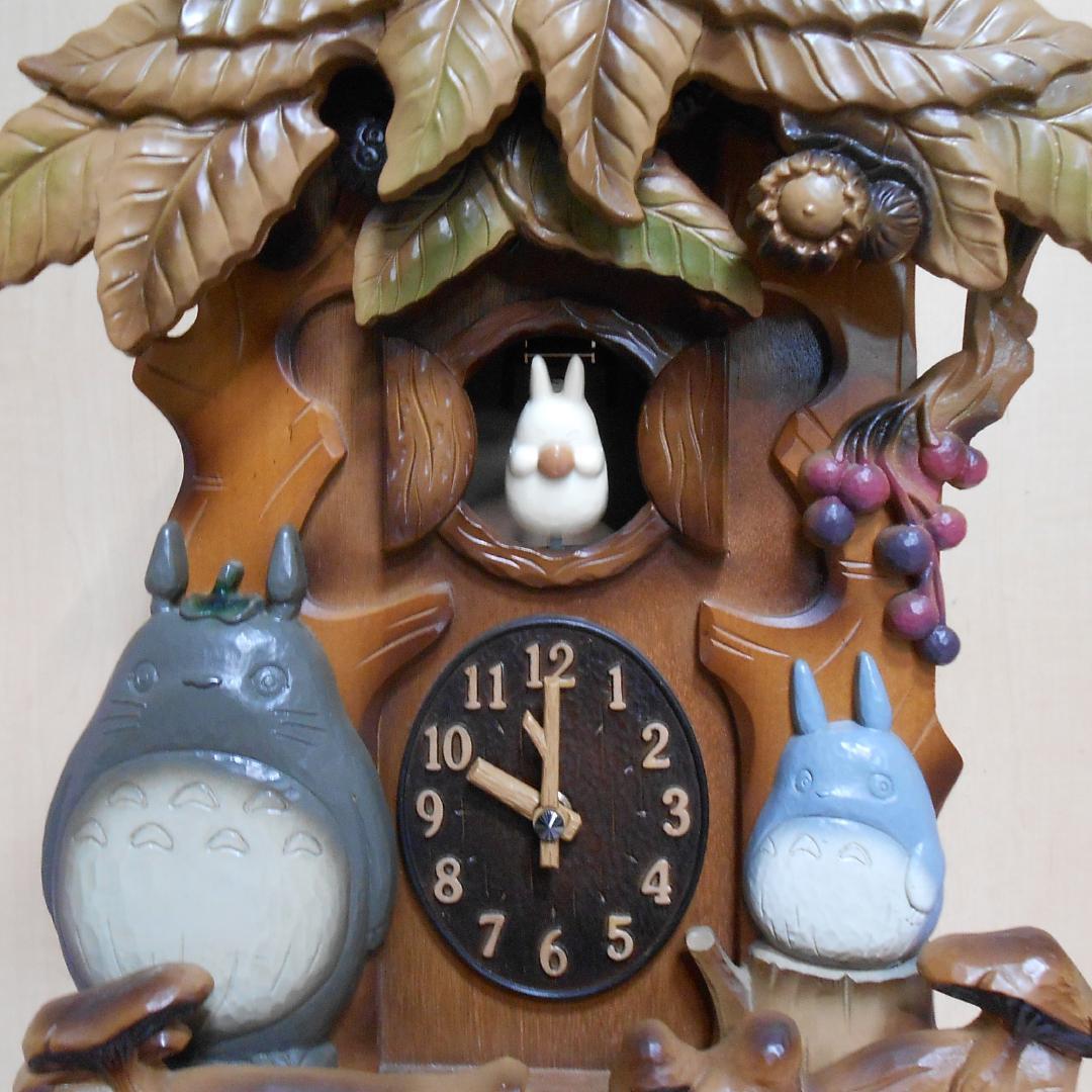 ♡パピーナ♡トトロ掛け時計Ｍ806MA-51