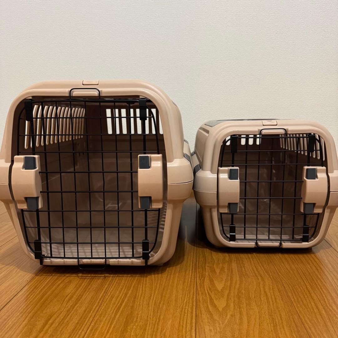 Richell キャンピングキャリー 2個セット M・Sサイズ