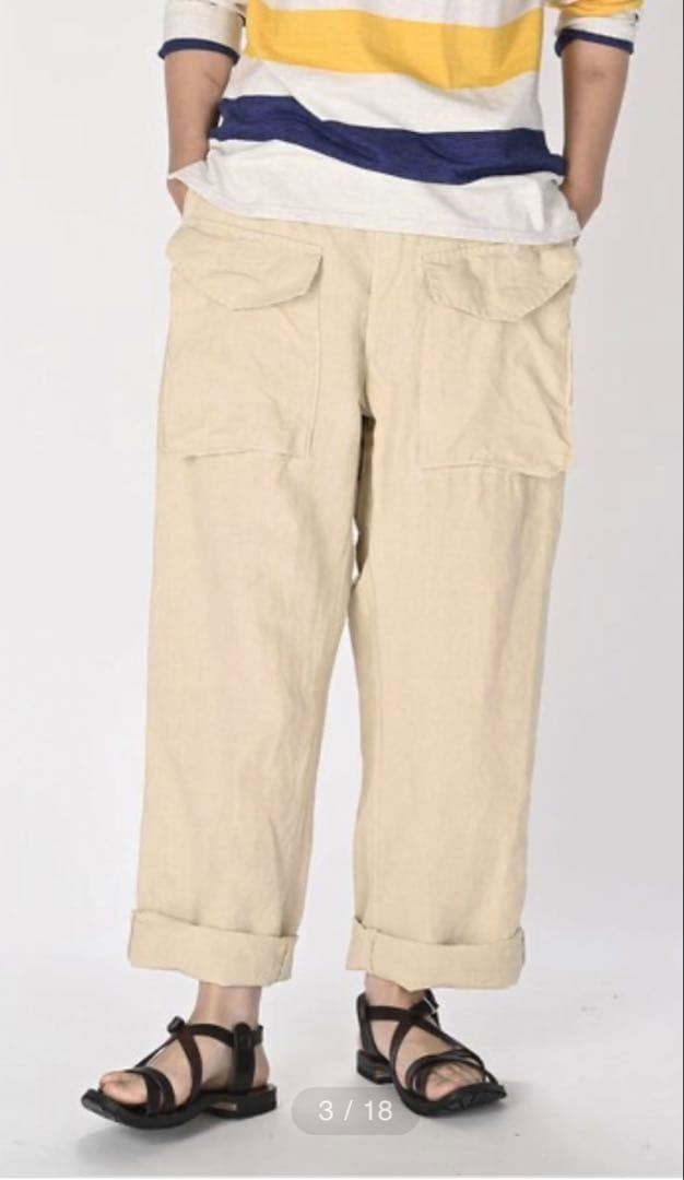 45R リネンの908イージーセイルパンツ