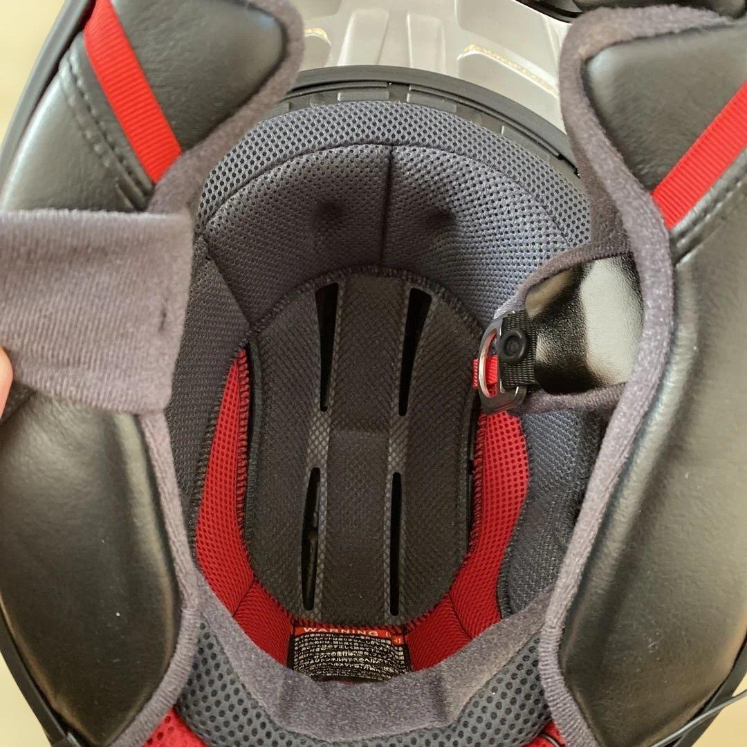 SHOEI ホーネットシルバー・オレンジ