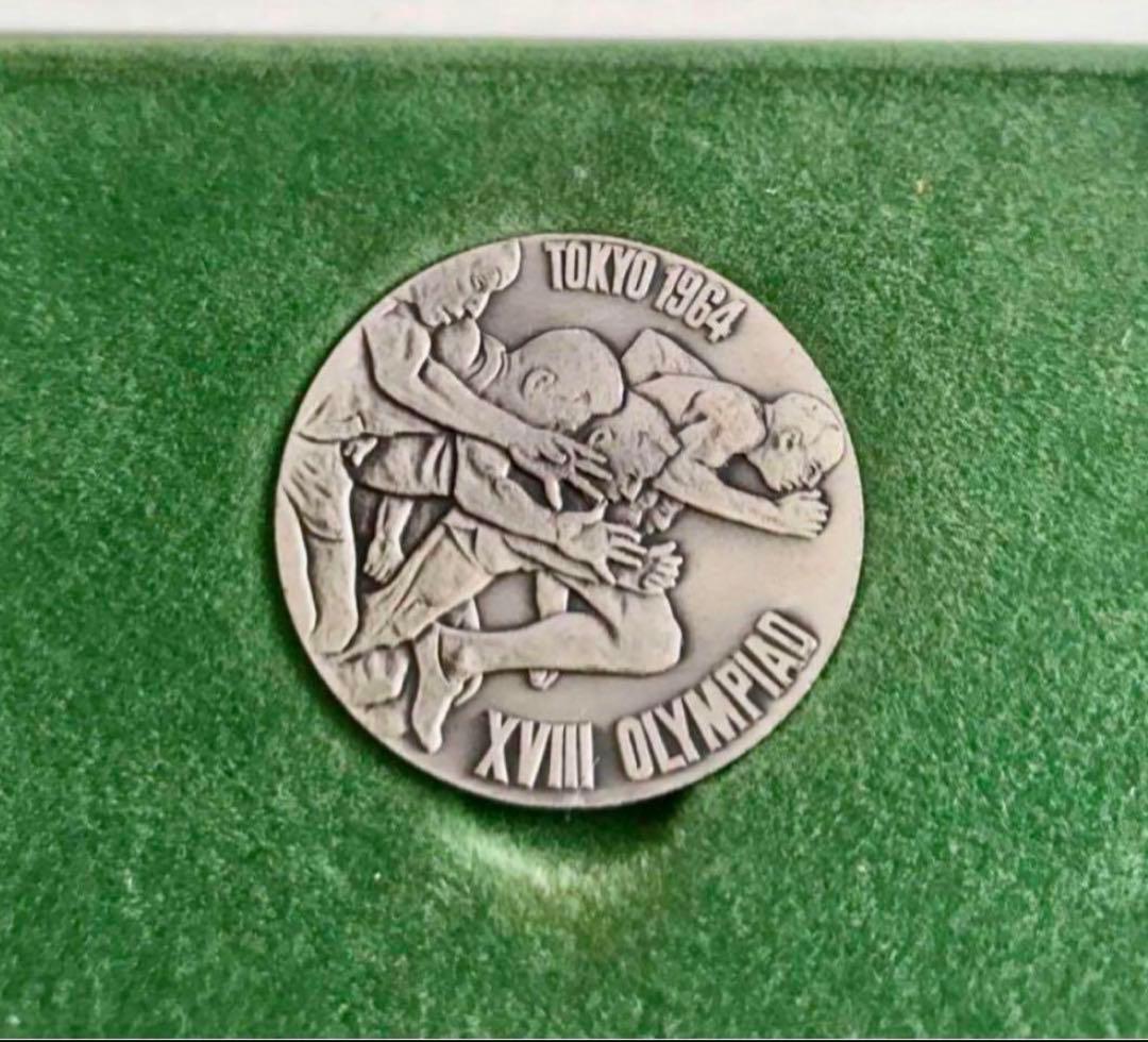 【美品】1964年 東京オリンピック記念 銀メダル・銅メダル ⑩