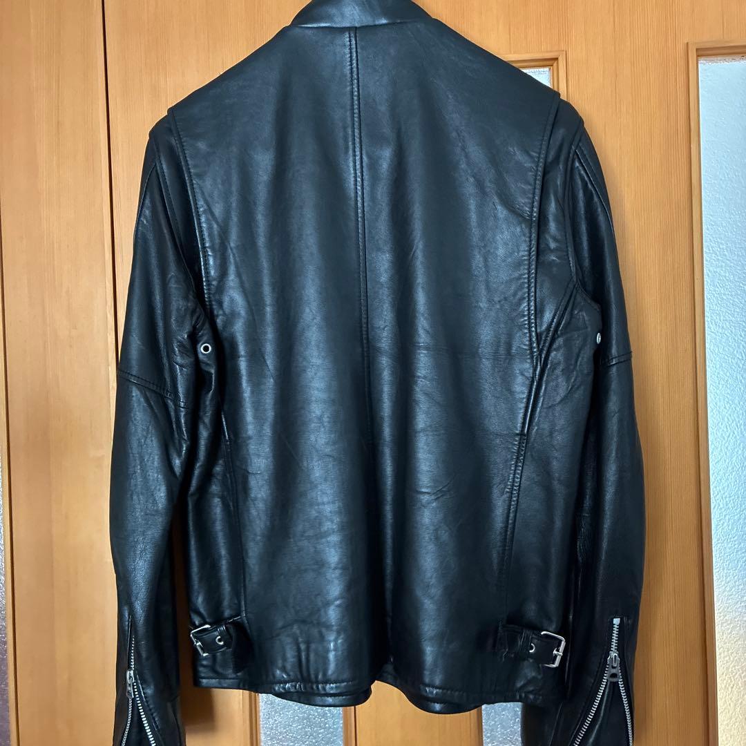 Schott シングルライダース ブラック M