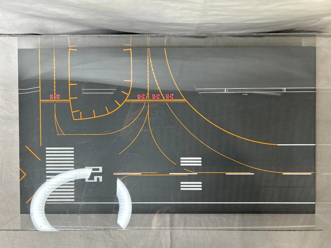 デルタグルーヴ《ロテイロ 1557　羽田空港 再現模型》Delta Groove