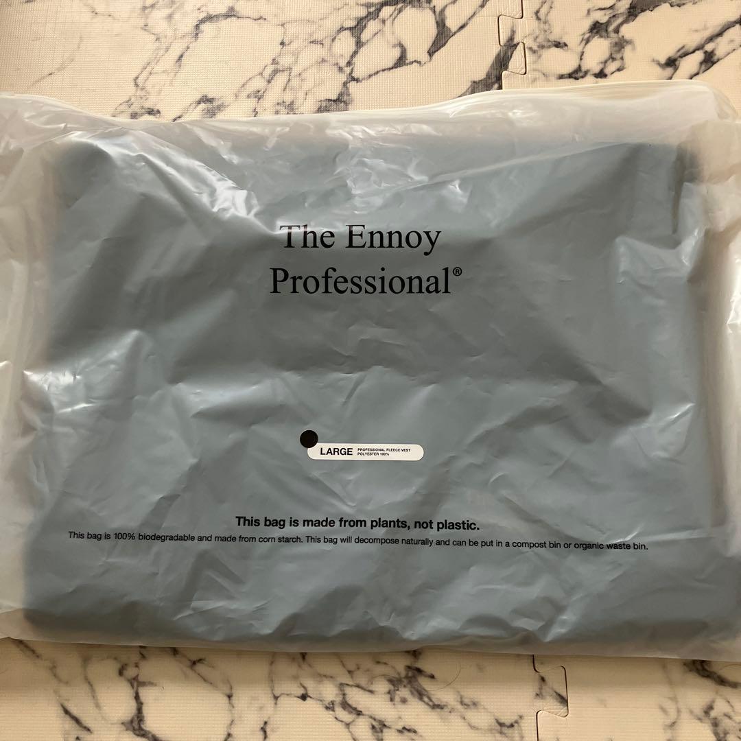 ennoy PROFESSIONAL フリースベスト Black L