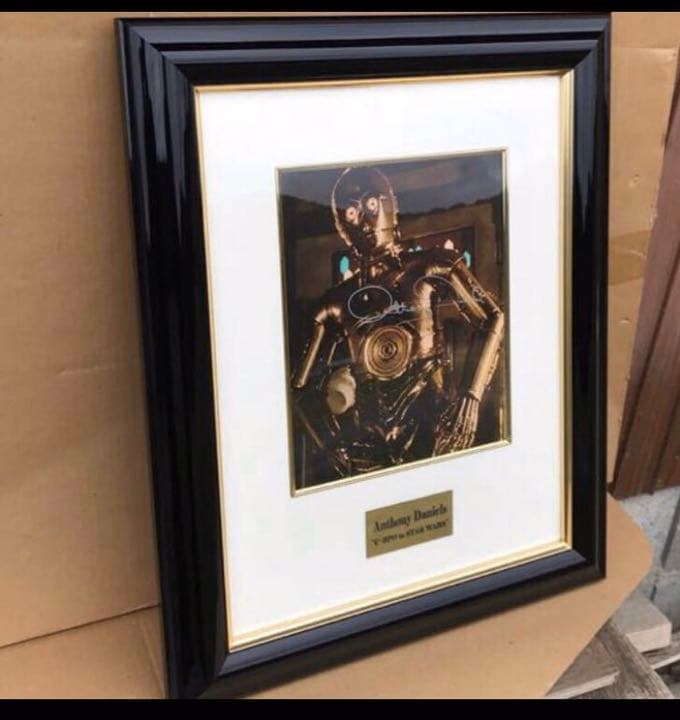 ★スターウォーズ（C-3PO/アンソニー・ダニエルズ）サイン