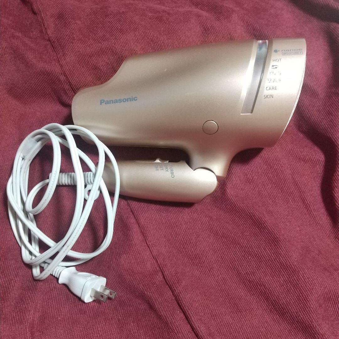 美品 パナソニック ヘアードライヤー ナノケア EH-NA0B ピンクゴールド