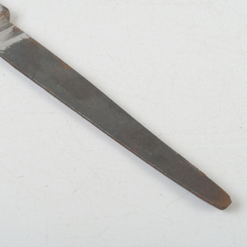 刀装具　古鉄　上野大掾久国　小柄　V　9553