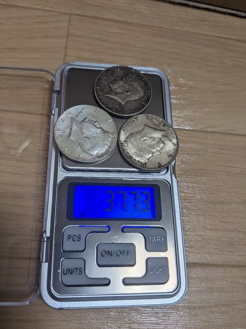 1964年　ケネディ　ハーフダラー　銀貨　3枚まとめて