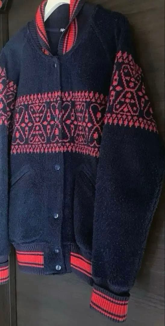 【レア】＊ヒステリックグラマー＊ノルディック柄×ヒスガール＊ジャケット❣️