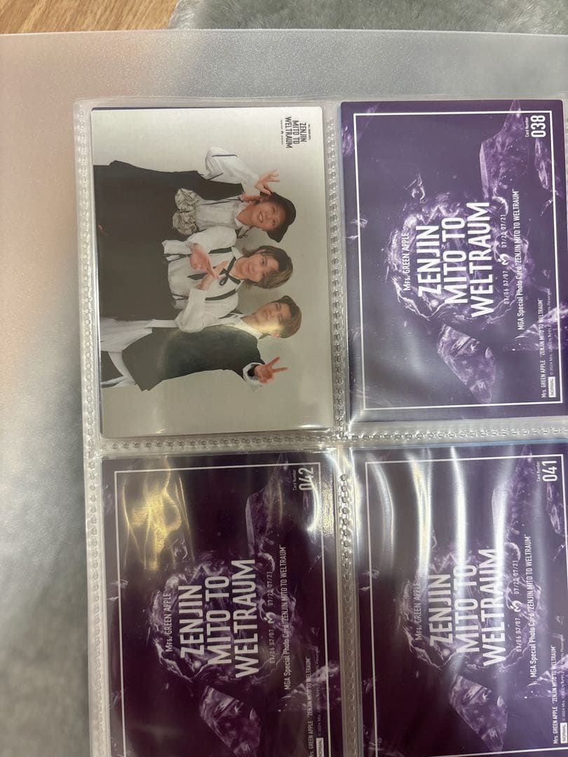 テ*ナ様 Mrs. GREEN APPLE フォトカード