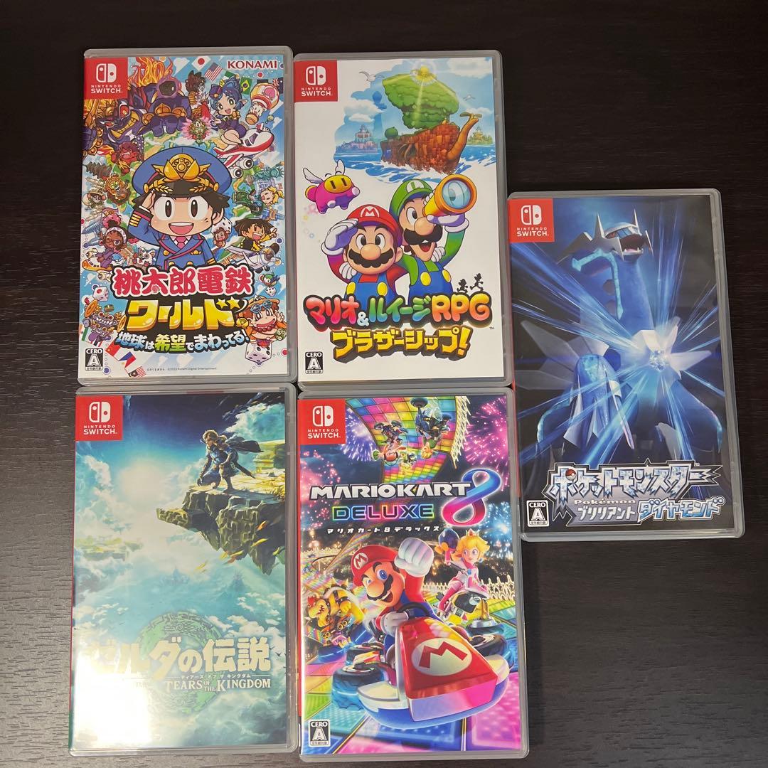 マ*ン様 Nintendo Switch ゲームソフト 5本セット