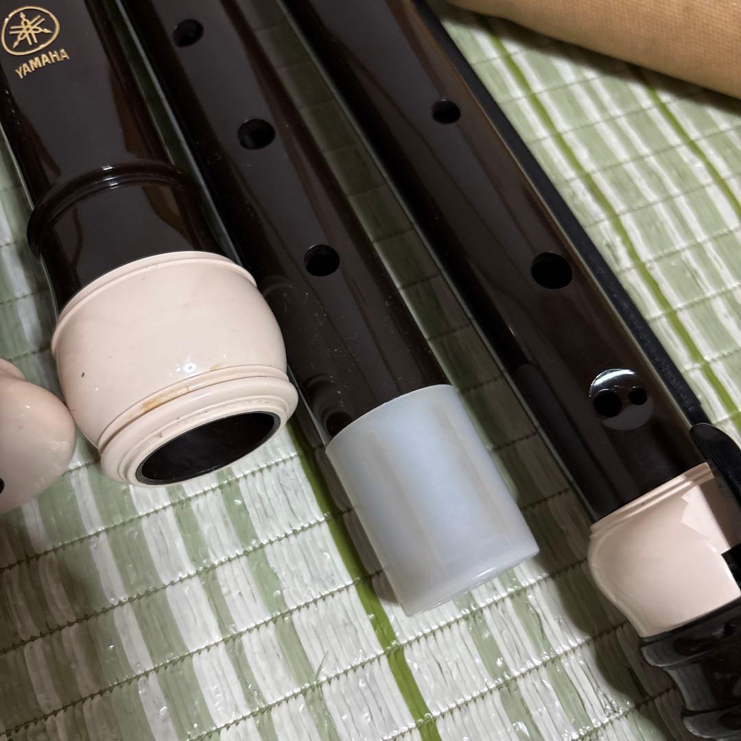 YAMAHA ヤマハ　テナーリコーダー ケースYRT-304BⅡ 3本セット