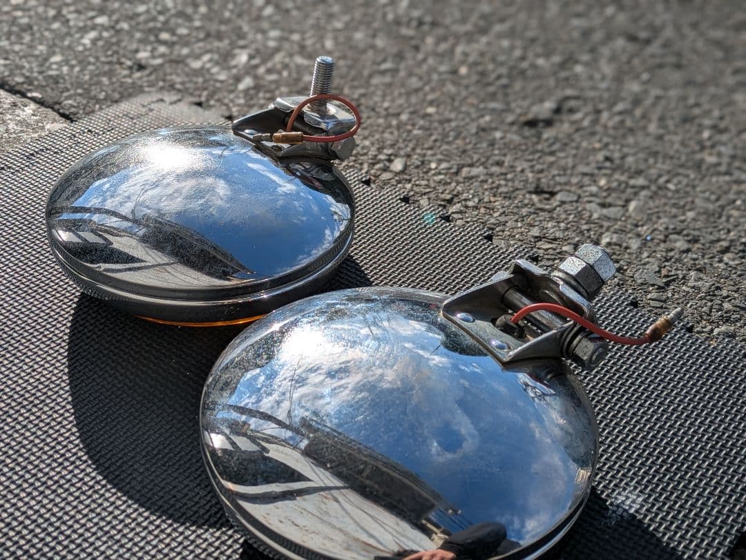 フォグランプ デュアルカウルロケットカウル 2個セット H3 イエローレンズ