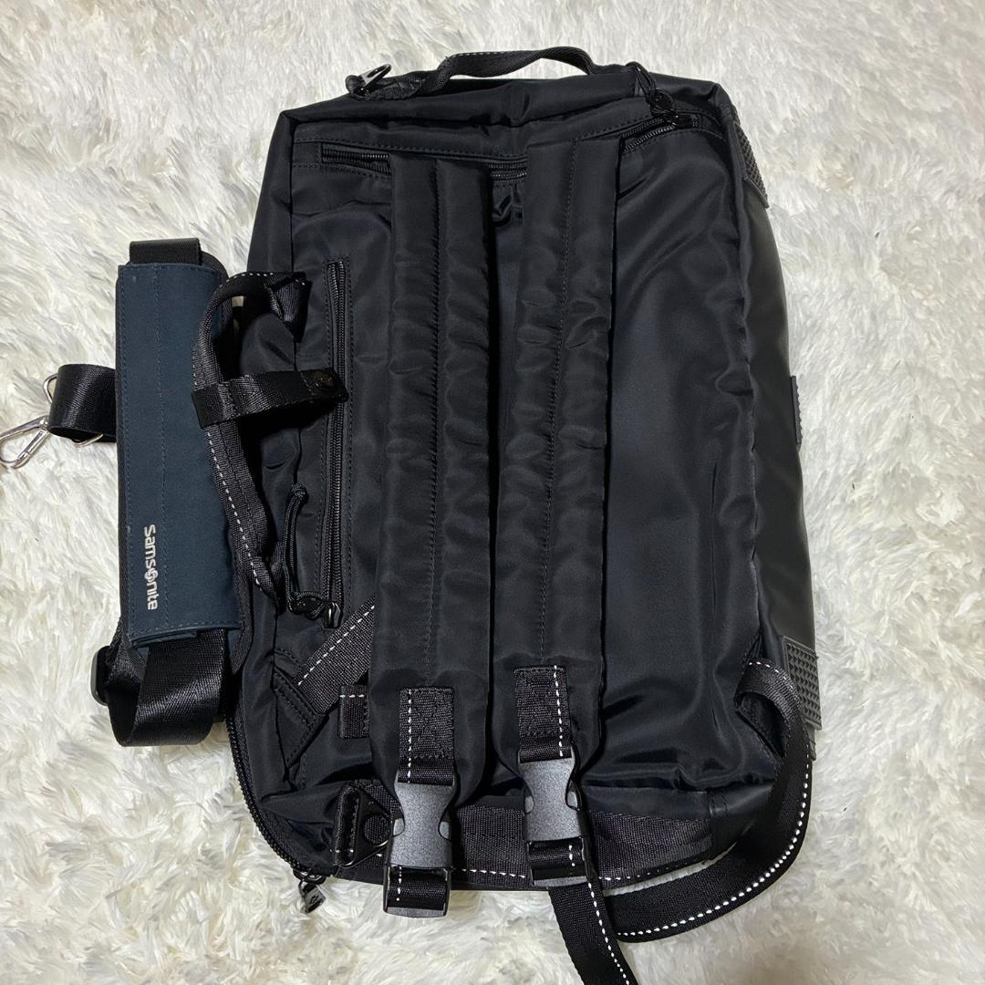 極美品 Samsonite RED バイアススタイル 3WAY ビジネスバッグ