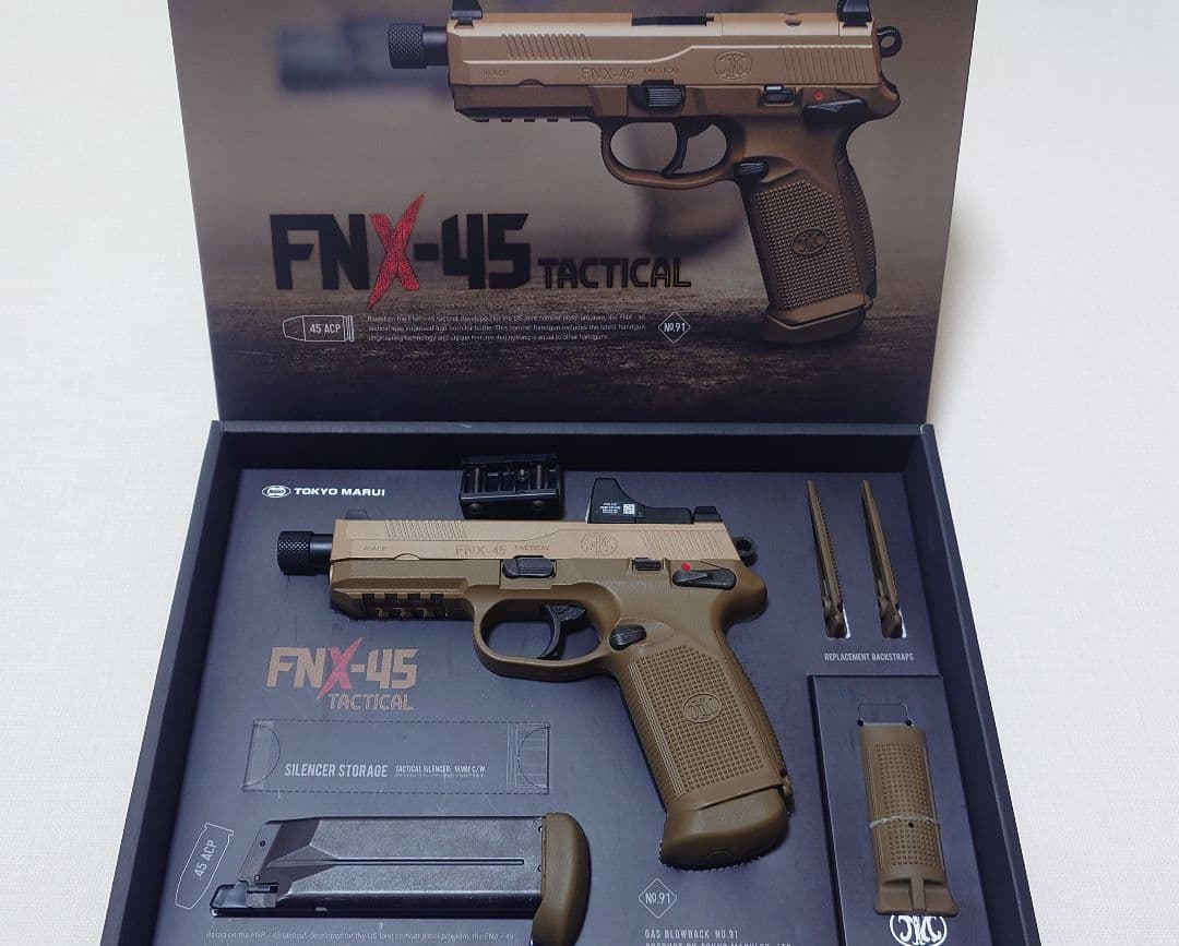 東京マルイ FNX-45 TACTICAL マイクロプロサイト 予備マガジン