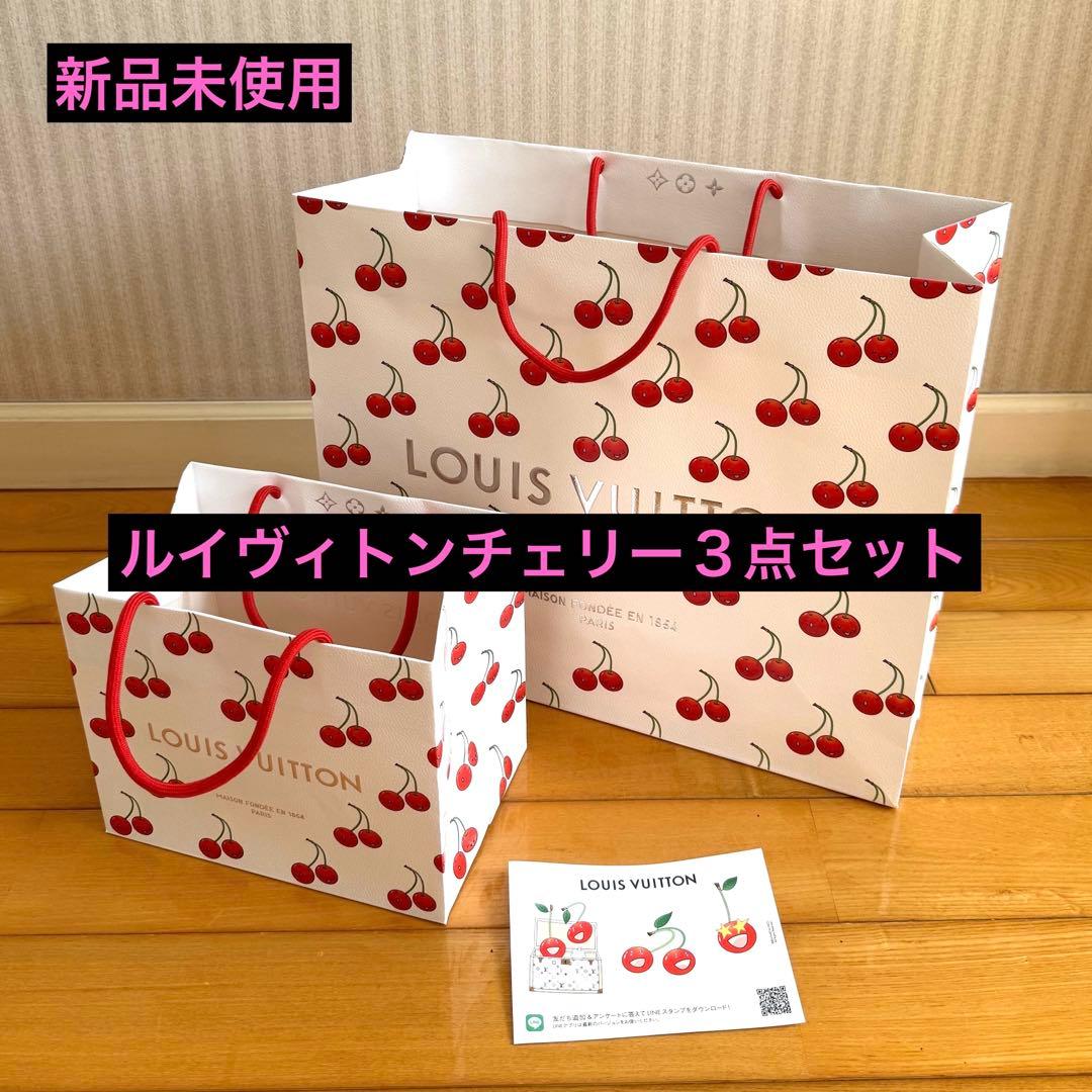 新品未使用♪ルイヴィトン村上隆コラボ♪ チェリージョッパー３点セット