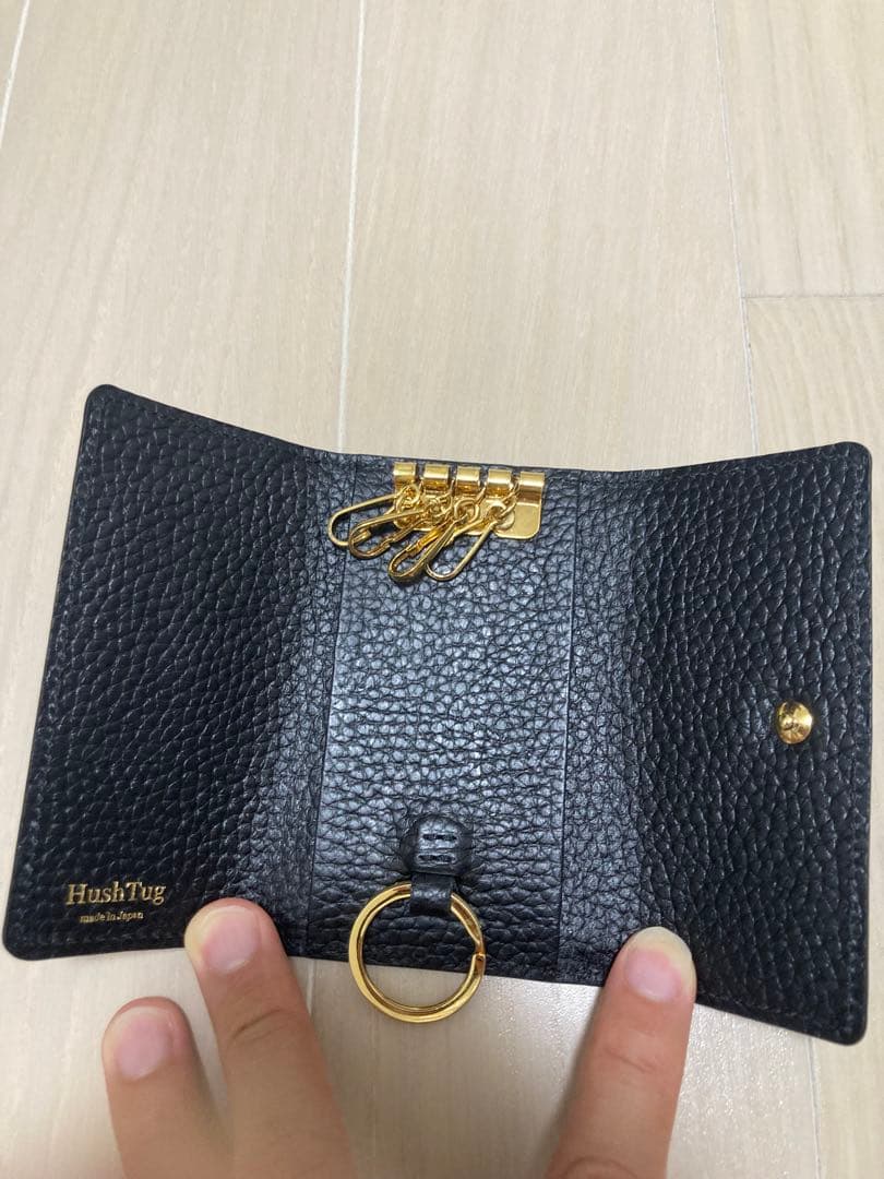 専用　ハッシュタグ　レザー　キーケース