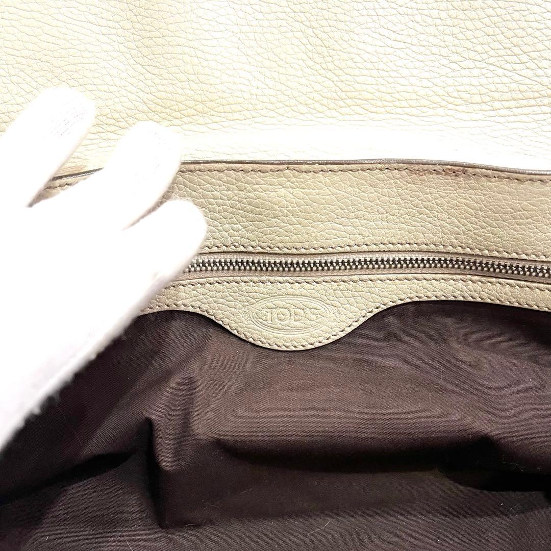 ✨希少✨TOD’S トッズ ハンドバッグ コーニッシュウェーブ レザー 肩掛け