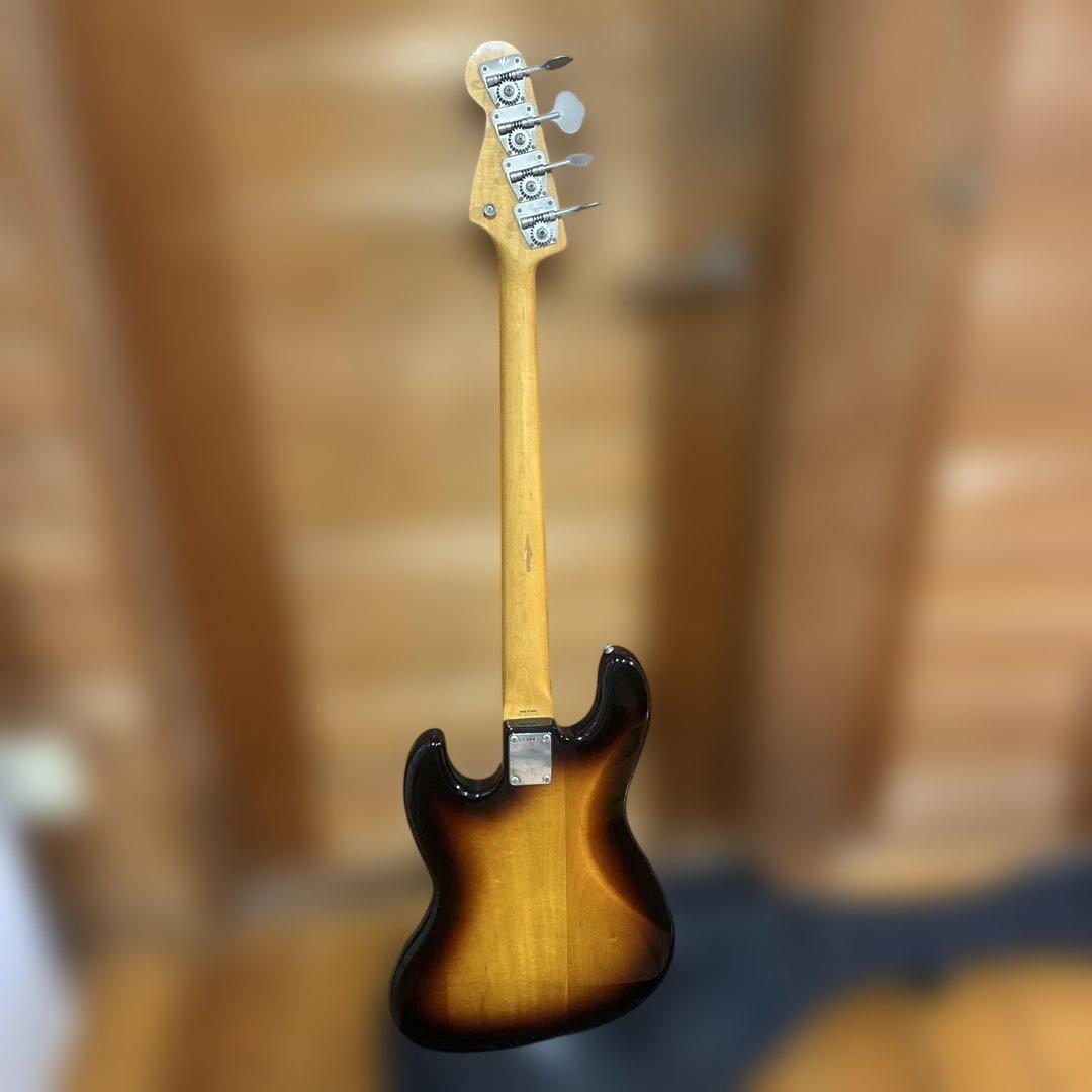 Fender Japan ジャズベース フレットレス ブラウンサンバースト