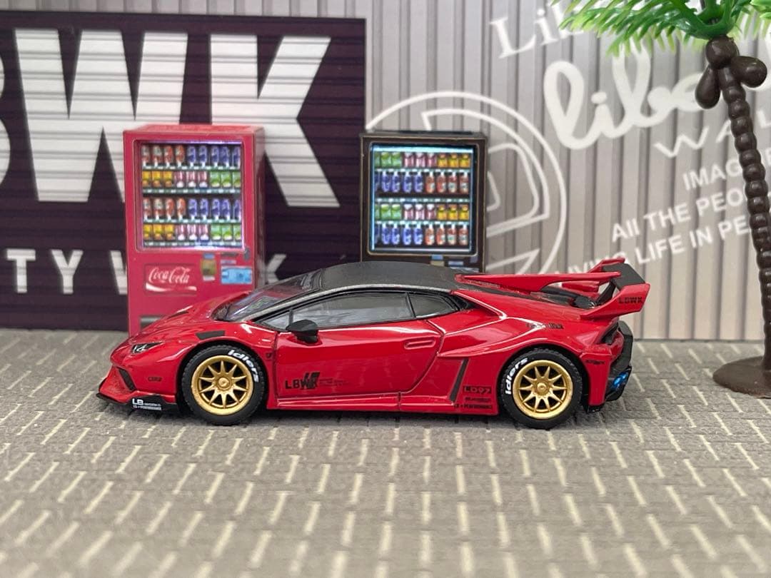 MINI GT 5台+ジオラマセット