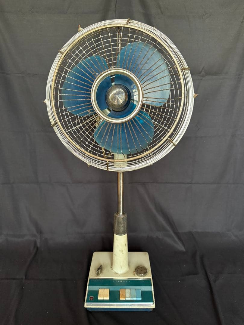 超超レア　NATIONAL ナショナル　扇風機 当時物　ジャンク品　インテリア