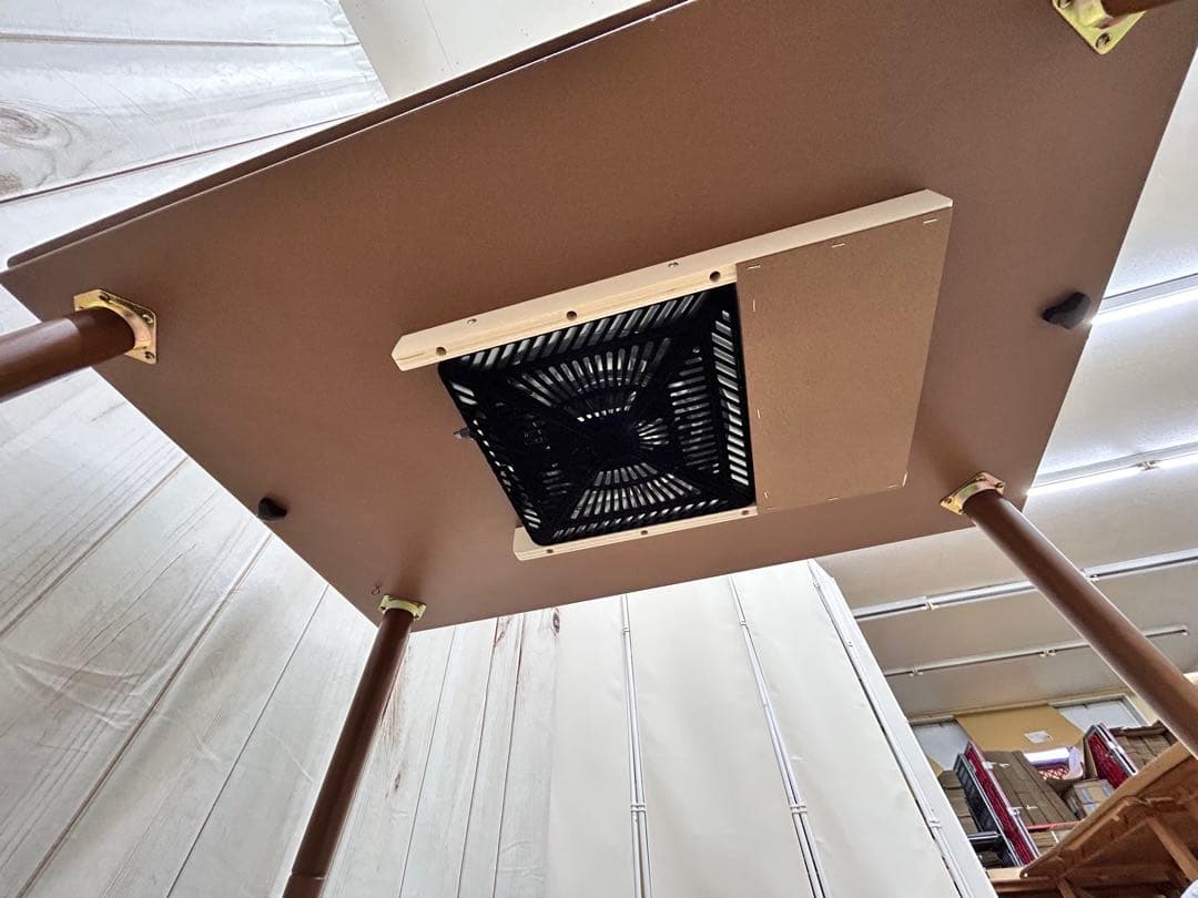 高さが変えられる2Wayこたつテーブル(NV03 105 MBR)