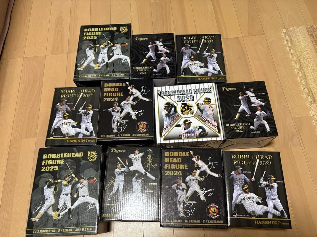 阪神タイガースボブルヘッド10体セット➕1非売品