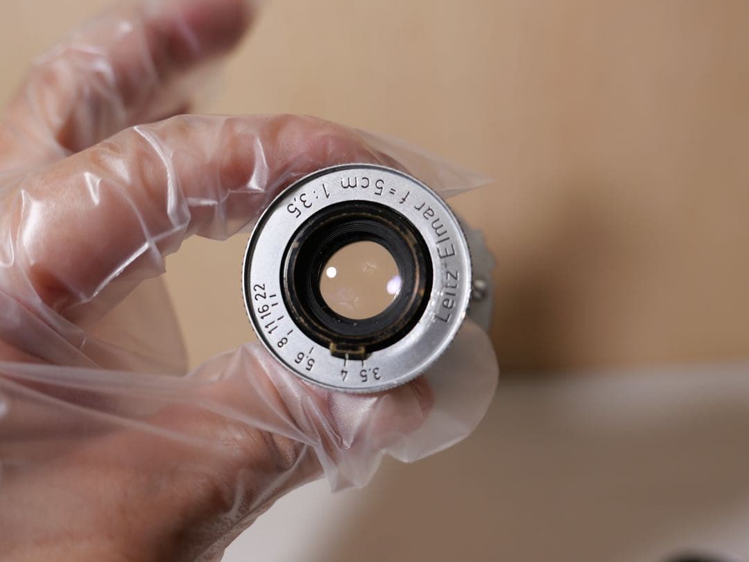 LEICA Elmar 50mm F3.5 赤エルマー ダイヤマーク