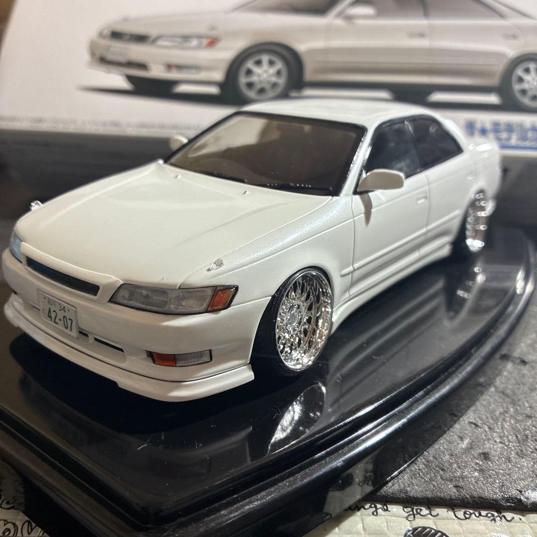 JZX90 マークII プラモデル完成品1/24