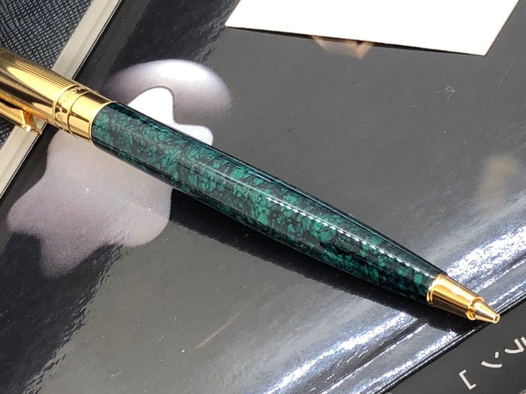 モンブラン　★幸運を導くグリーン・メノウ・入手困難な逸品！★最高級★未使用保管品