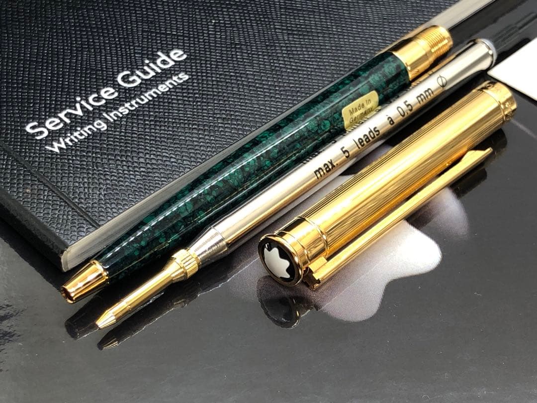 モンブラン　★幸運を導くグリーン・メノウ・入手困難な逸品！★最高級★未使用保管品