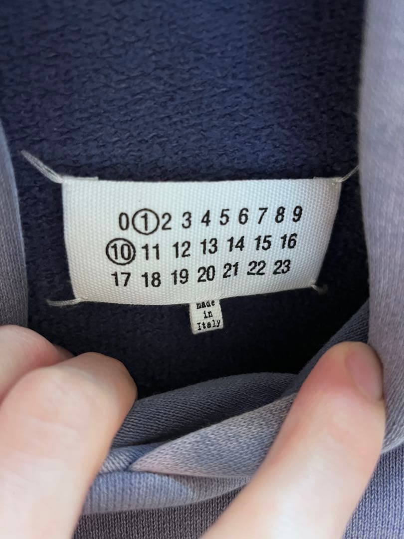 Maison Margiela ウォッシュド加工カットオフパーカー