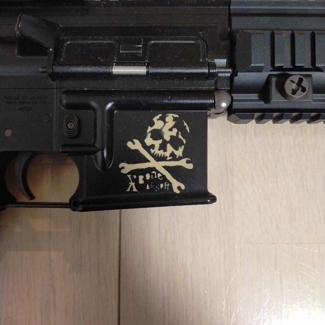HK416デブグルカスタム マルイ製　クロスボーン仕様