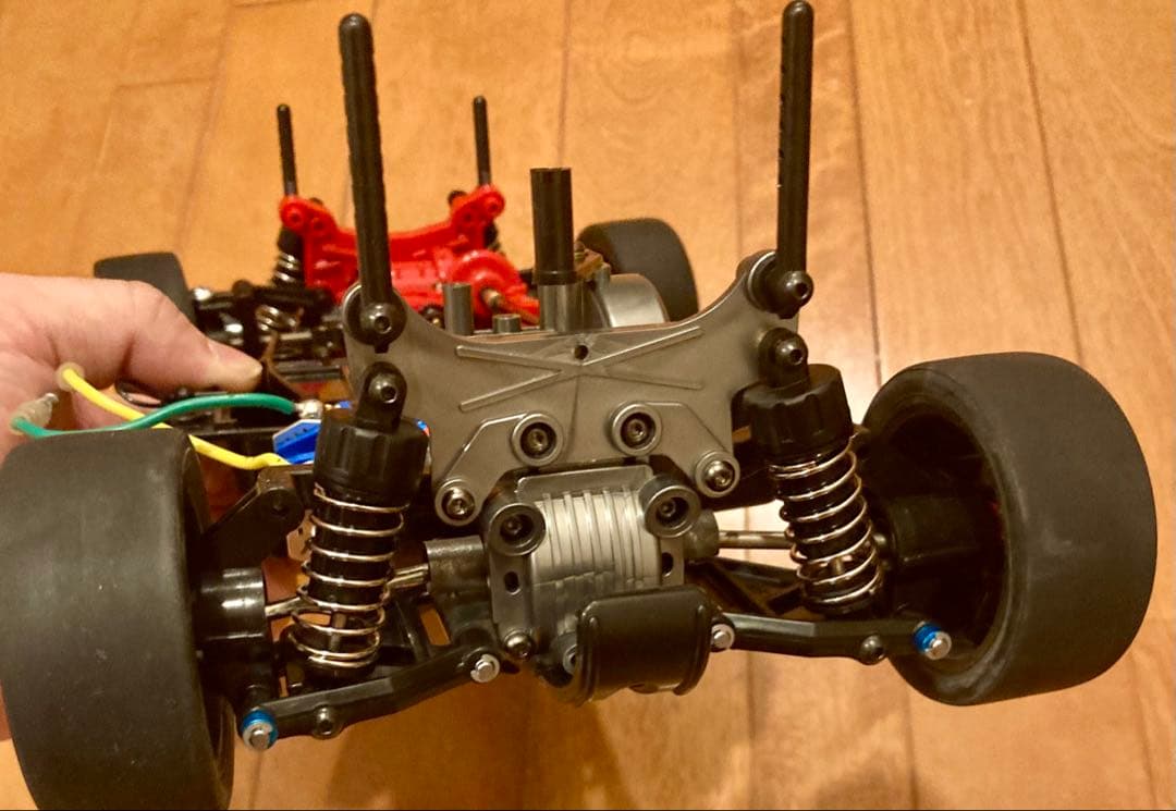 タミヤ TA02 四駆ツーリングカーシャーシ 超美品 未走行 新品部品多数