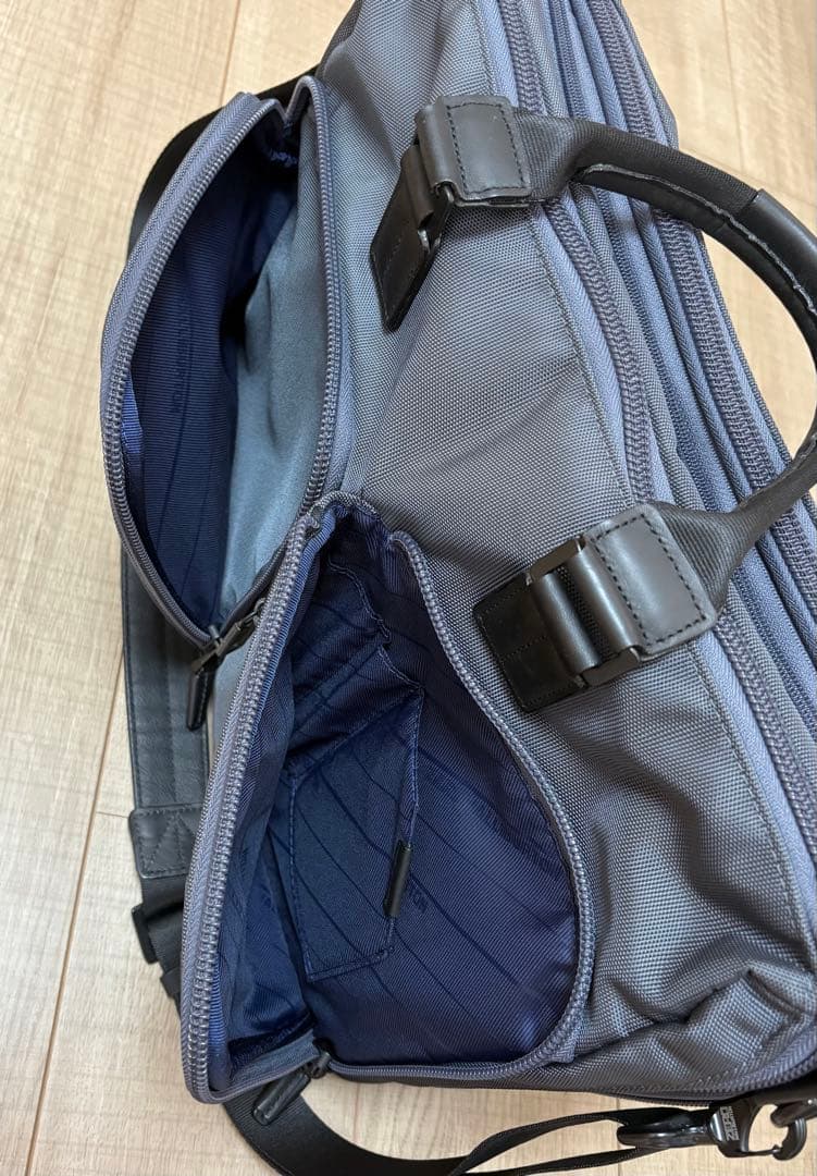 ZERO HALLIBURTON ビジネスバッグ グレイッシュブルー