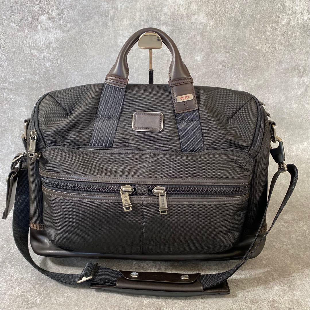 TUMI ALPHA BRAVO　ビジネスバッグ　ショルダー 2way ブラック