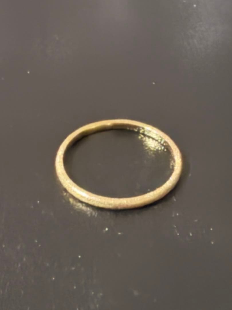 K18 ゴールド シンプルリング　最終値下げ