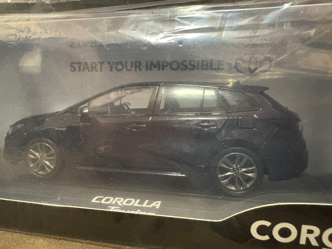 トヨタ カローラツーリング 非売品ミニカー