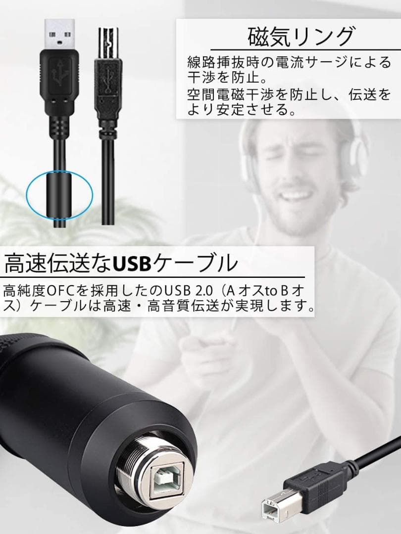 ❤プロ仕様で高音質＆高性能♪❤プロフェッショナル❣コンデンサーマイクセット