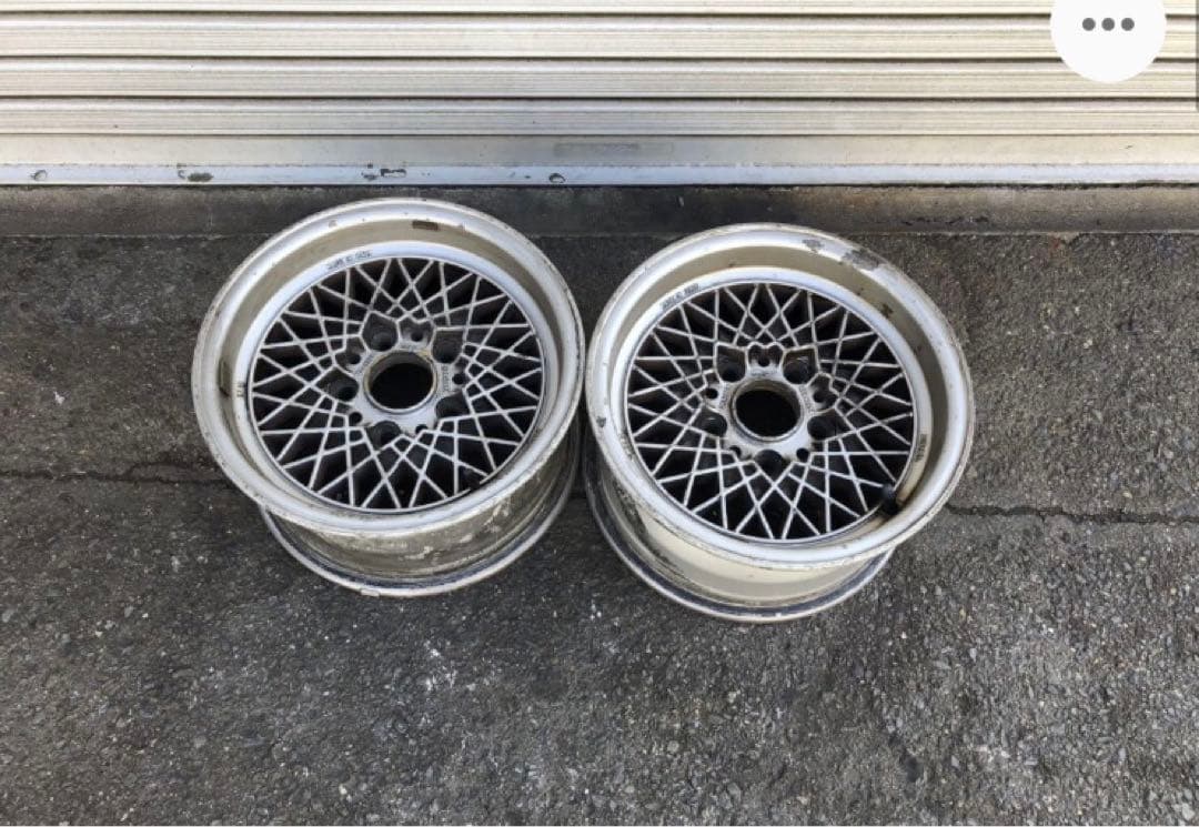 BMW ビンテージホイール　2本　希少品　RG イタリア製　7j-14インチ