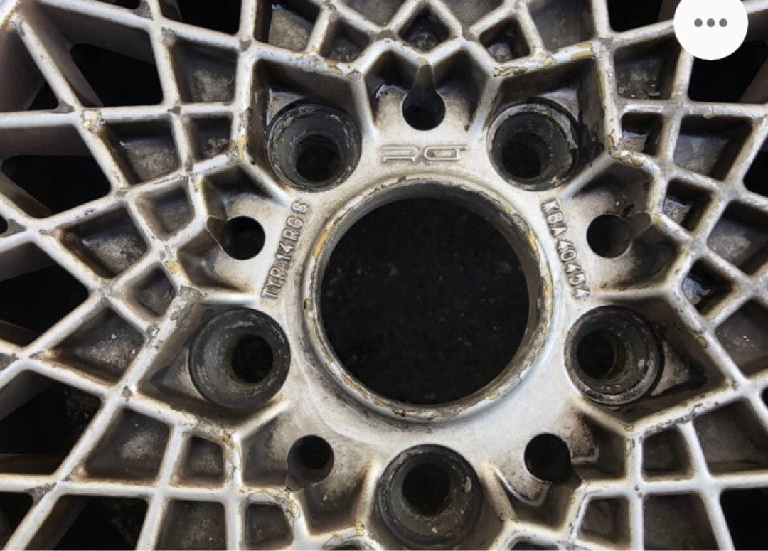 BMW ビンテージホイール　2本　希少品　RG イタリア製　7j-14インチ