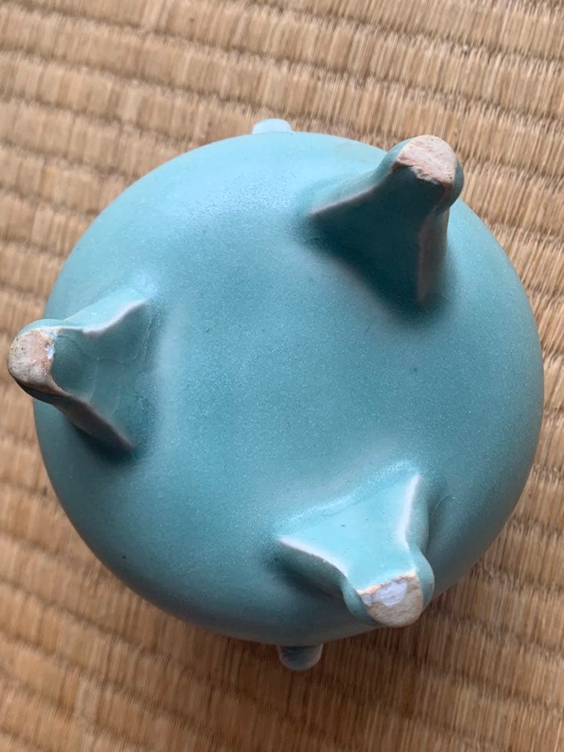 中国清時代青磁香炉