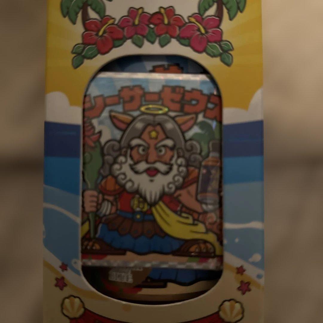 ビックリマンシーサーゼウスOKINAWA Blueウイスキーシール付