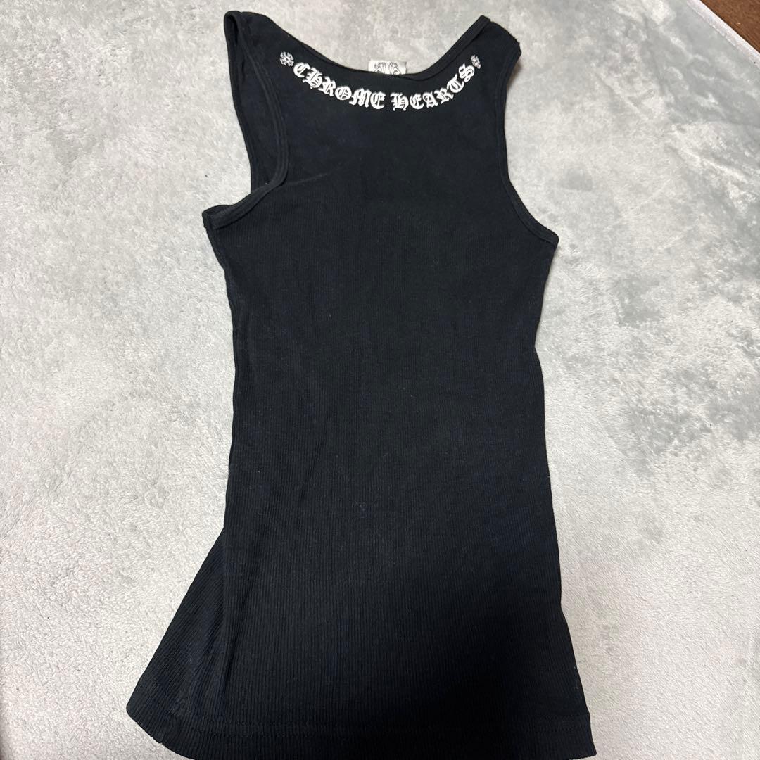 Chrome Hearts ブラック タンクトップ ワンサイズ