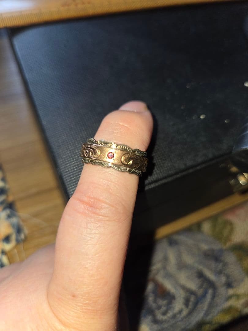 ハワイアンジュエリー　ルビー　925 k14