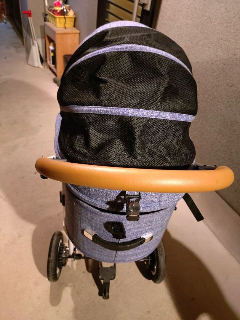 AIRBUGGY ドーム3ラージ　メランジデニム