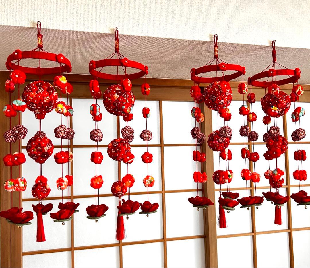 ☆オーダー品☆吊るし飾り6連4セット